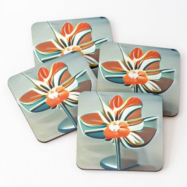 Artikelvorschau, modern mid-century floral abstract original art entworfen und verkauft von Surrealarts727.