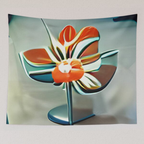 Artikelvorschau, modern mid-century floral abstract original art entworfen und verkauft von Surrealarts727.