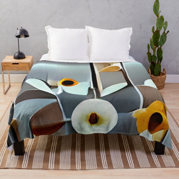 Item preview, modern mid-century floral abstract original art designed and sold by Surrealarts727.