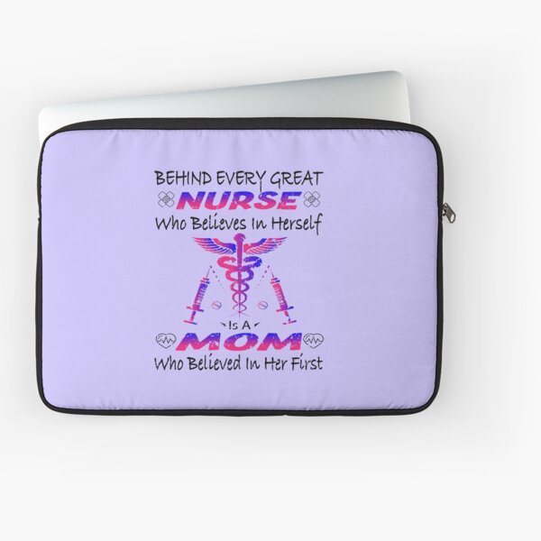 Aperçu de l'œuvre Derrière chaque grande infirmière qui croit en elle se cache une mère qui a cru en elle en premier créée et vendue par MqHStore.