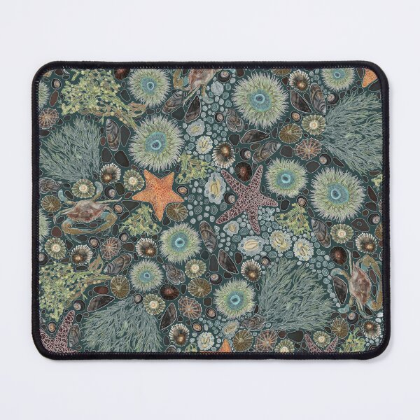 Item preview, Tidal Adventure - green background designed and sold by Rachel Quinlan.