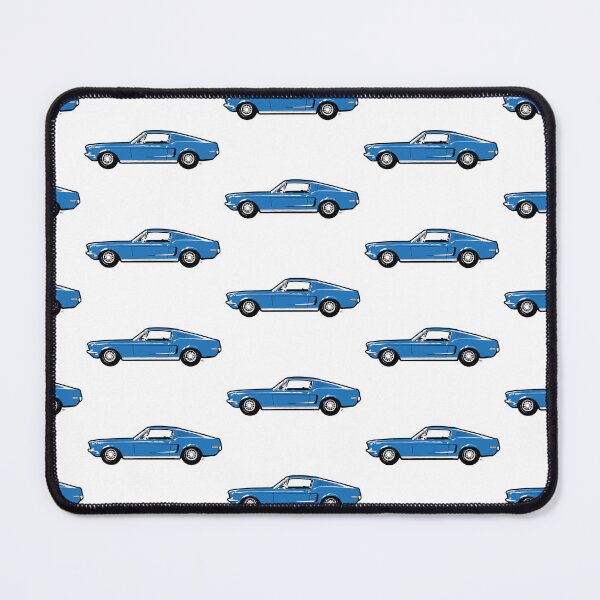 Item preview, Blue 60s FM Fastback designed and sold by MandyCarsArts.