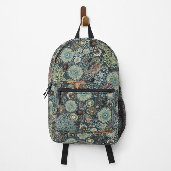 Item preview, Tidal Adventure - green background designed and sold by Rachel Quinlan.