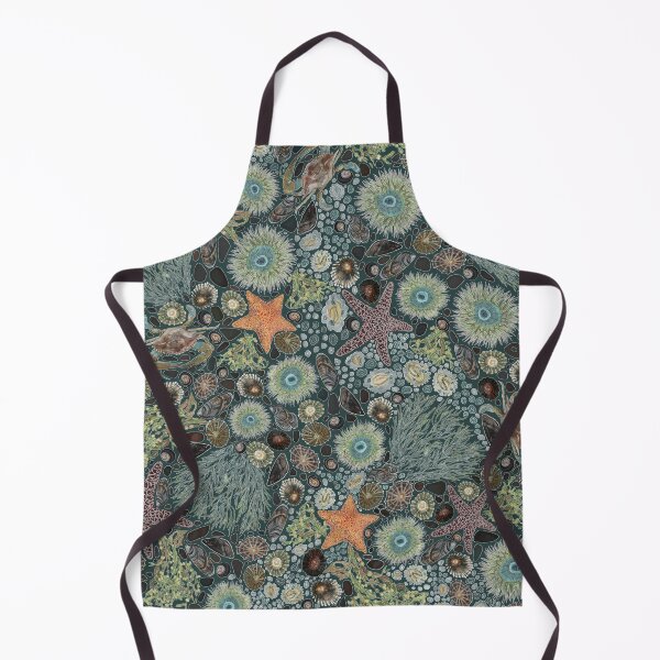 Item preview, Tidal Adventure - green background designed and sold by Rachel Quinlan.
