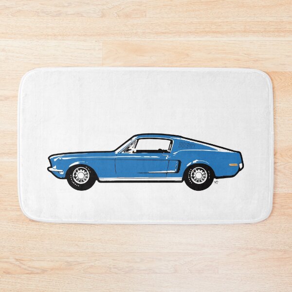Item preview, Blue 60s FM Fastback designed and sold by MandyCarsArts.