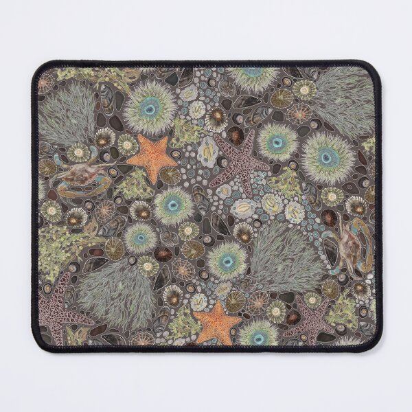 Item preview, Tidal Adventure - taupe background designed and sold by Rachel Quinlan.