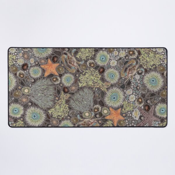 Item preview, Tidal Adventure - taupe background designed and sold by Rachel Quinlan.