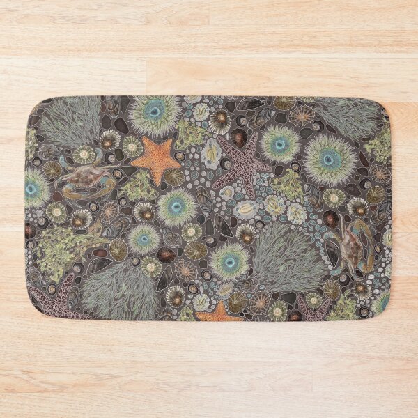 Item preview, Tidal Adventure - taupe background designed and sold by Rachel Quinlan.