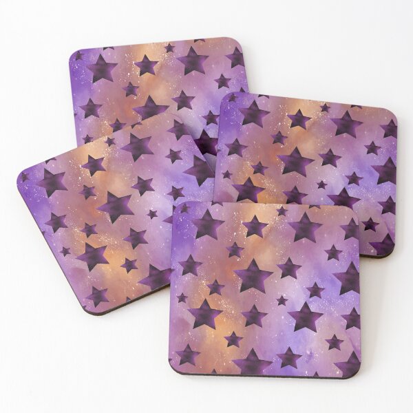 Item preview, Purple stars designed and sold by pnkpopcorn.