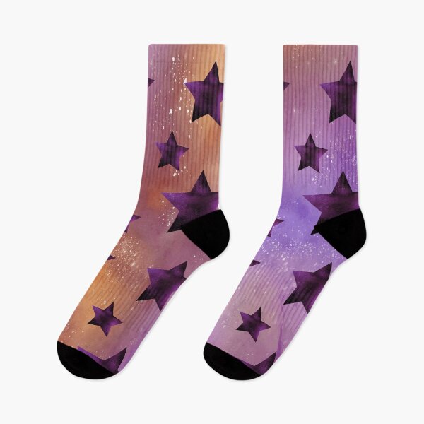 Item preview, Purple stars designed and sold by pnkpopcorn.