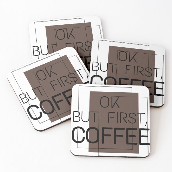 Item preview, Ok but first Coffee designed and sold by YOSPACE.