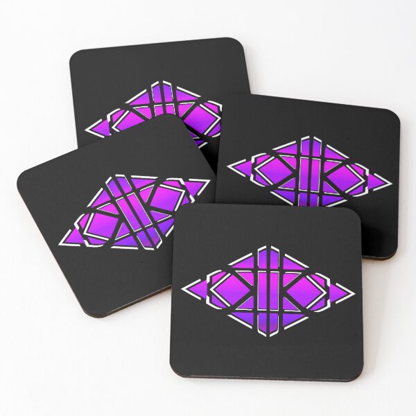 Item preview, Triangular Purple Diamond Split Design  designed and sold by Joolsd.