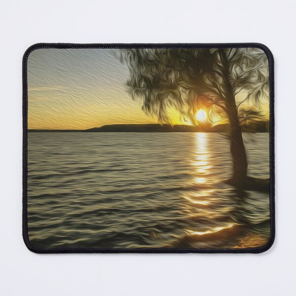Item preview, Sunset over the lake designed and sold by ivanoel.
