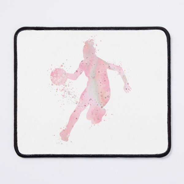 Item preview,  Girl Basketball Player Dribbling Watercolor Sport Gift designed and sold by LotusGifts.