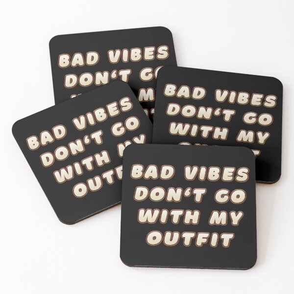 Item preview, Las malas vibraciones no van con mi atuendo designed and sold by JOY STORE 45.