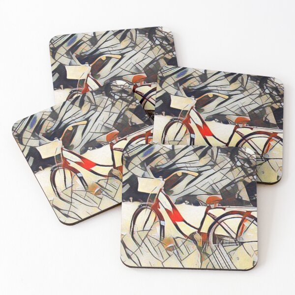 Artikelvorschau, Vintage Fahrrad - Kandinsky Art Effect entworfen und verkauft von ThisNThatImages.