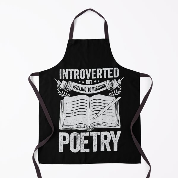 Item preview, Introverted But Willing To Discuss Poetry designed and sold by Marcid95.