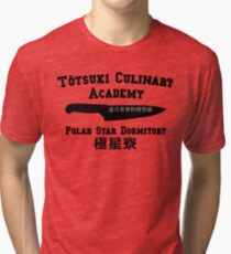 Totsuki Culinary Academy - Polar Star Dormitory Tri-blend T-Shirt