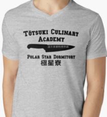 Totsuki Kulinarische Akademie - Polar Star Dormitory T-Shirt mit V-Ausschnitt