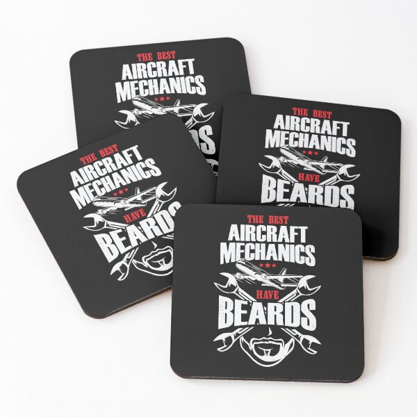 Item preview, The Best Aircraft Mechanics Have Beards designed and sold by Marcid95.