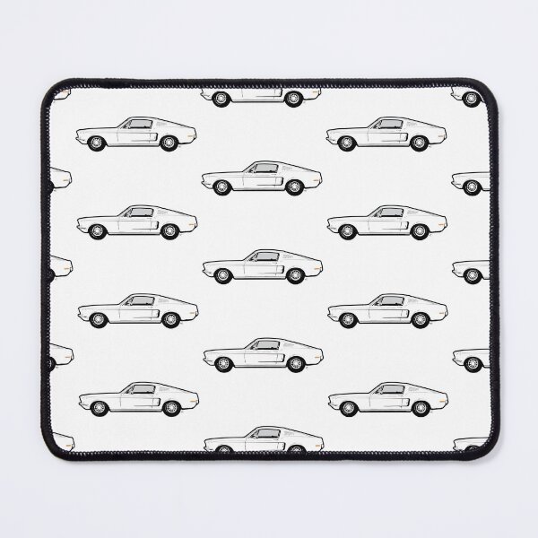 Item preview, White 60s FM Fastback designed and sold by MandyCarsArts.