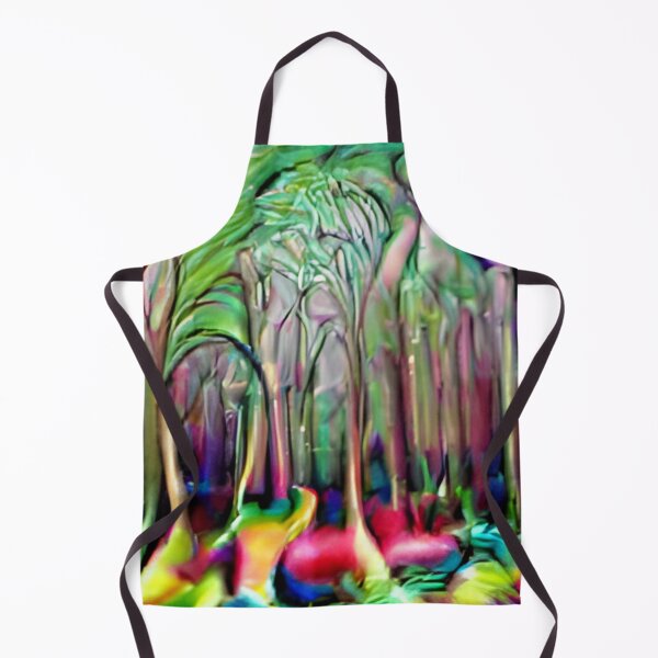 Item preview, psychedelic forest colorful trippy original art surreal designed and sold by Surrealarts727.