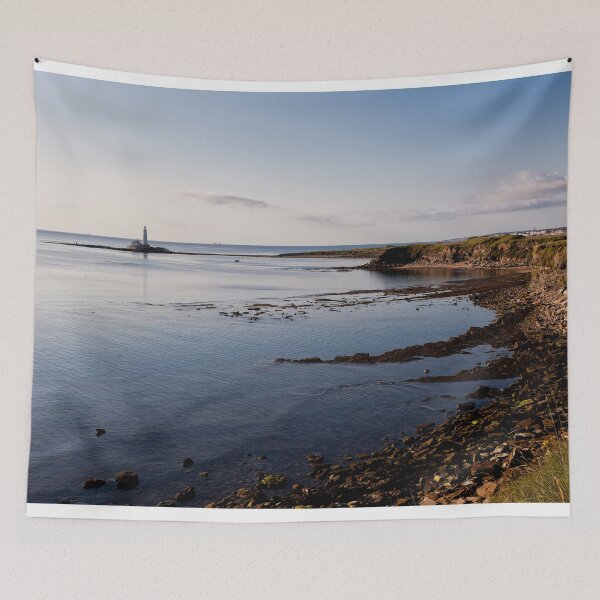 Item preview, St Mary's Island and a calm North Sea designed and sold by Violaman.