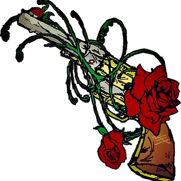 Artwork thumbnail, Gunz and Roses by DsDesigns