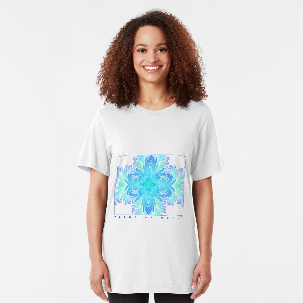 Fleur de Croix Aqua Slim Fit T-Shirt