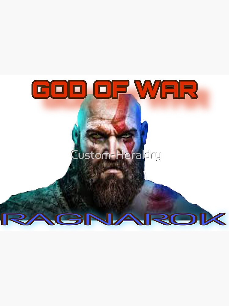 Thor God of War Ragnarök God of War Ragnarok Art Board Print for