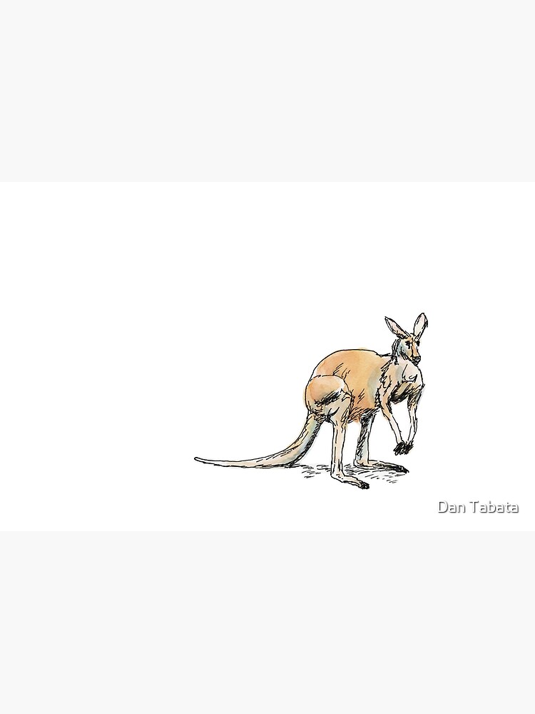 Thumbnail 4 of 4, Zipper Pouch, Kangaroo-in-waiting designed and sold by dmtab.