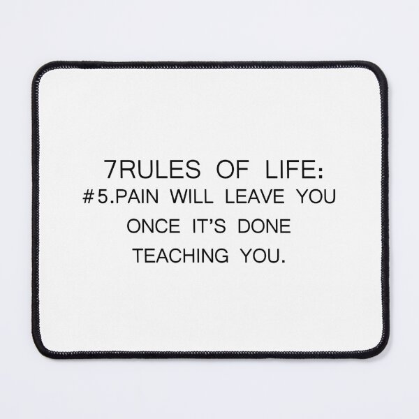 Item preview, 7RULES OF LIFE 5B designed and sold by Megaalinz.
