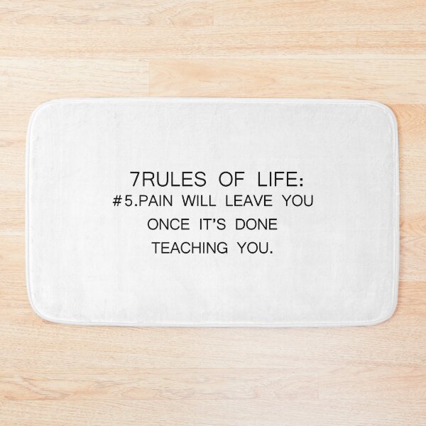 Item preview, 7RULES OF LIFE 5B designed and sold by Megaalinz.