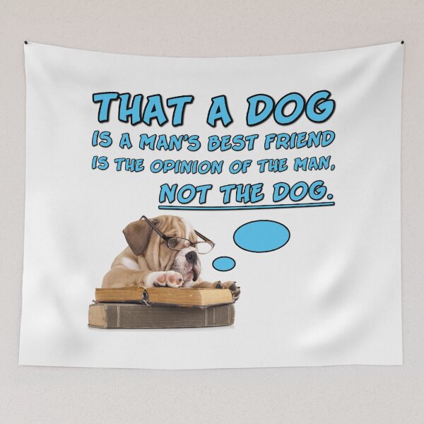 Item preview, Dog is man's best friend designed and sold by Old-Scratch.