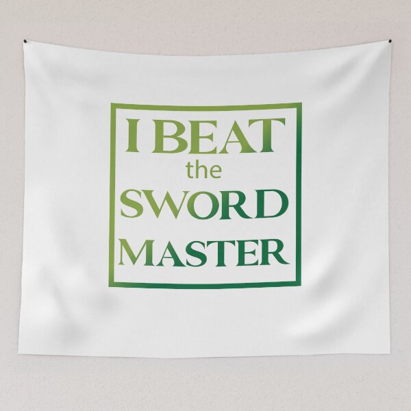 Item preview, I Beat the Sword  Master - Monkey Island   designed and sold by Raiko-art.