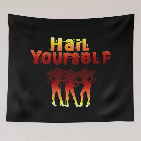 Item preview, Hail Yourself Hot designed and sold by PrettyGrimGhoul.
