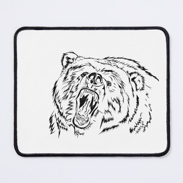 Item preview, Grizzly roars designed and sold by Art by Dom G.