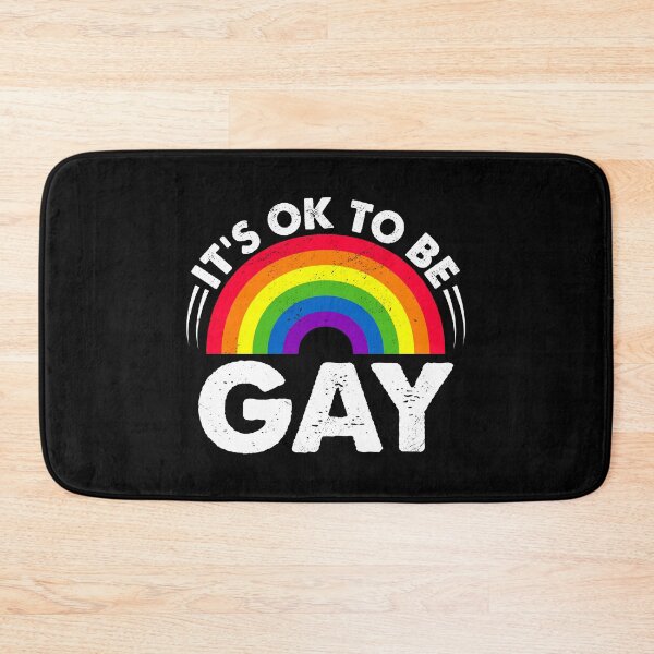 Item preview, It's Ok To Be Gay LGBTQ Support Rainbow Pride Parade Month designed and sold by haselshirt.