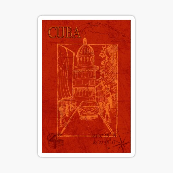 ISLANDS #1 - Cuba Sticker