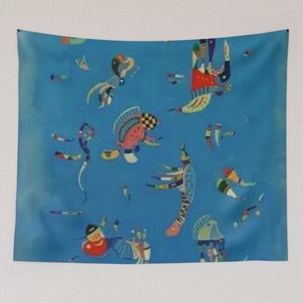 Item preview, Sky blue art of wassily kandinsky classic poster  designed and sold by Golido.