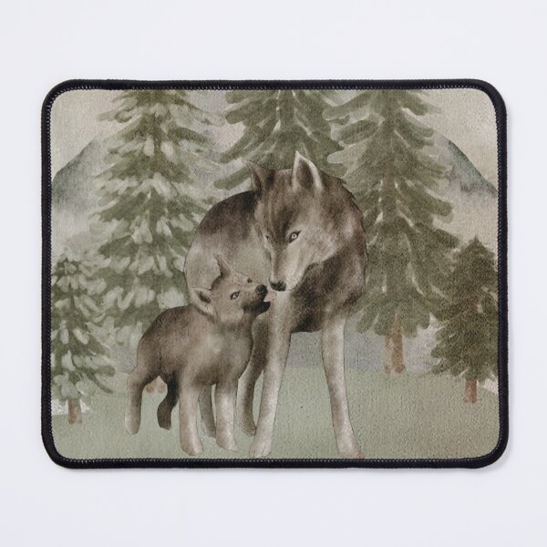 Item preview, Wolves in Forest  designed and sold by HappyLifeCreate.