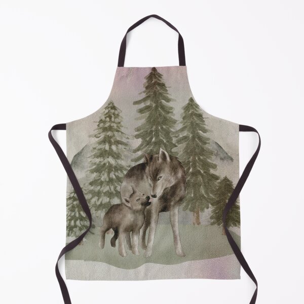 Item preview, Wolves in Forest designed and sold by HappyLifeCreate.