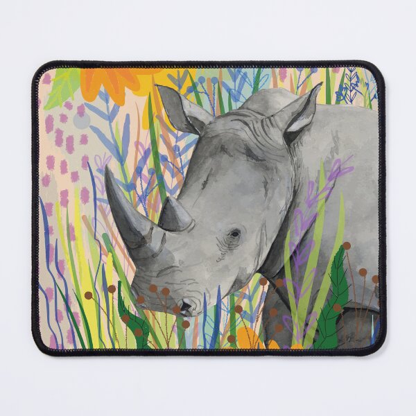 Item preview, WHITE RHINO designed and sold by BEATRIZ ABAITUA.