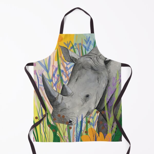 Item preview, WHITE RHINO designed and sold by BEATRIZ ABAITUA.