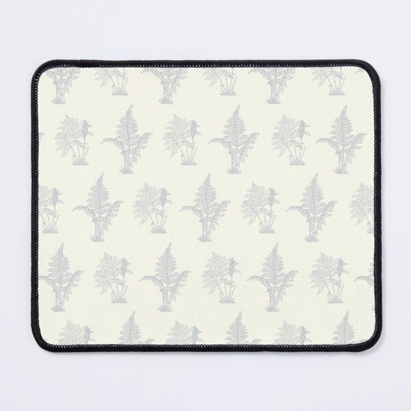 Item preview, Ice Gray Ferns On Ivory Background designed and sold by burbankdesigns.