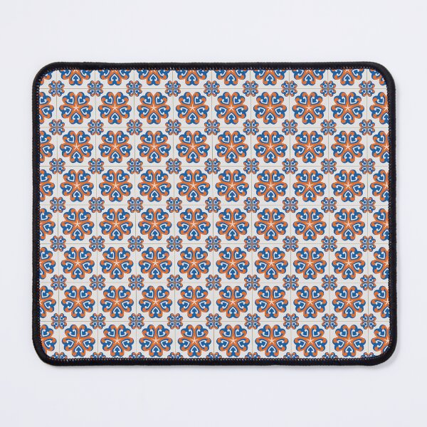 Item preview, Blue and red flower pattern designed and sold by arkantus.