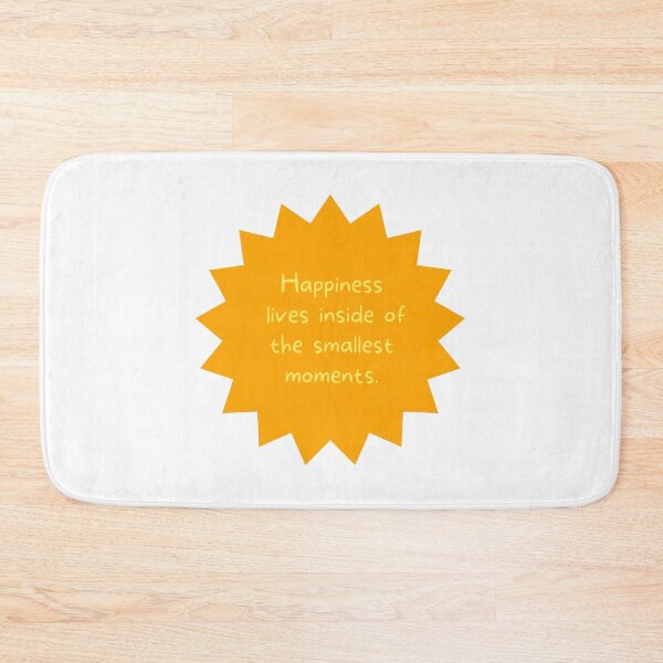 Item preview, Positive Decor for Home or School - Sunny Happy Quote for Kids and Adults designed and sold by Christy Ann Martine.