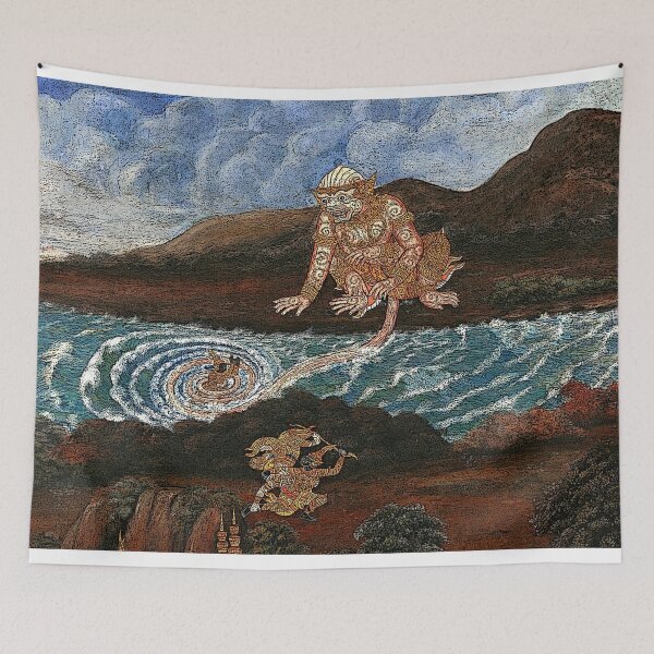 Item preview, Buddhist Painting designed and sold by ArtbySBS.