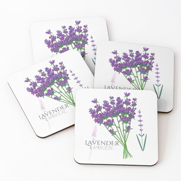 Item preview, Purple Lavender Colorful Illustration Design designed and sold by EarthArtDesigns.