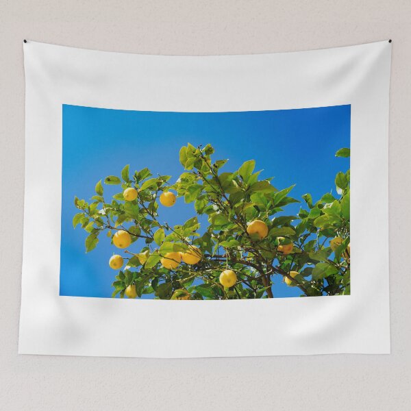 Item preview, Summer Lemon Tree, Blue Sky  designed and sold by newburyboutique.